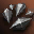 Rough Black Cubic Piece
