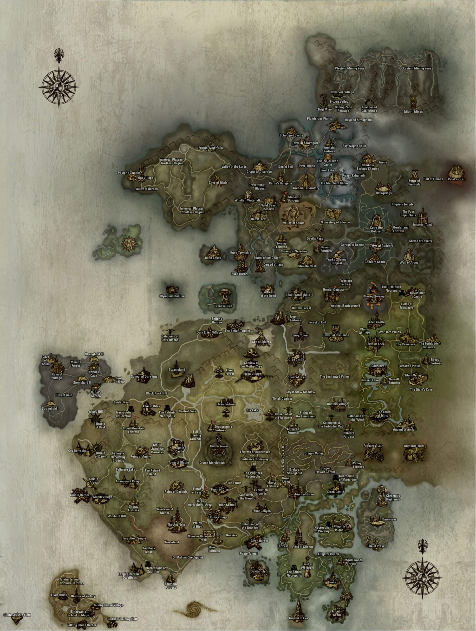 Spawn map