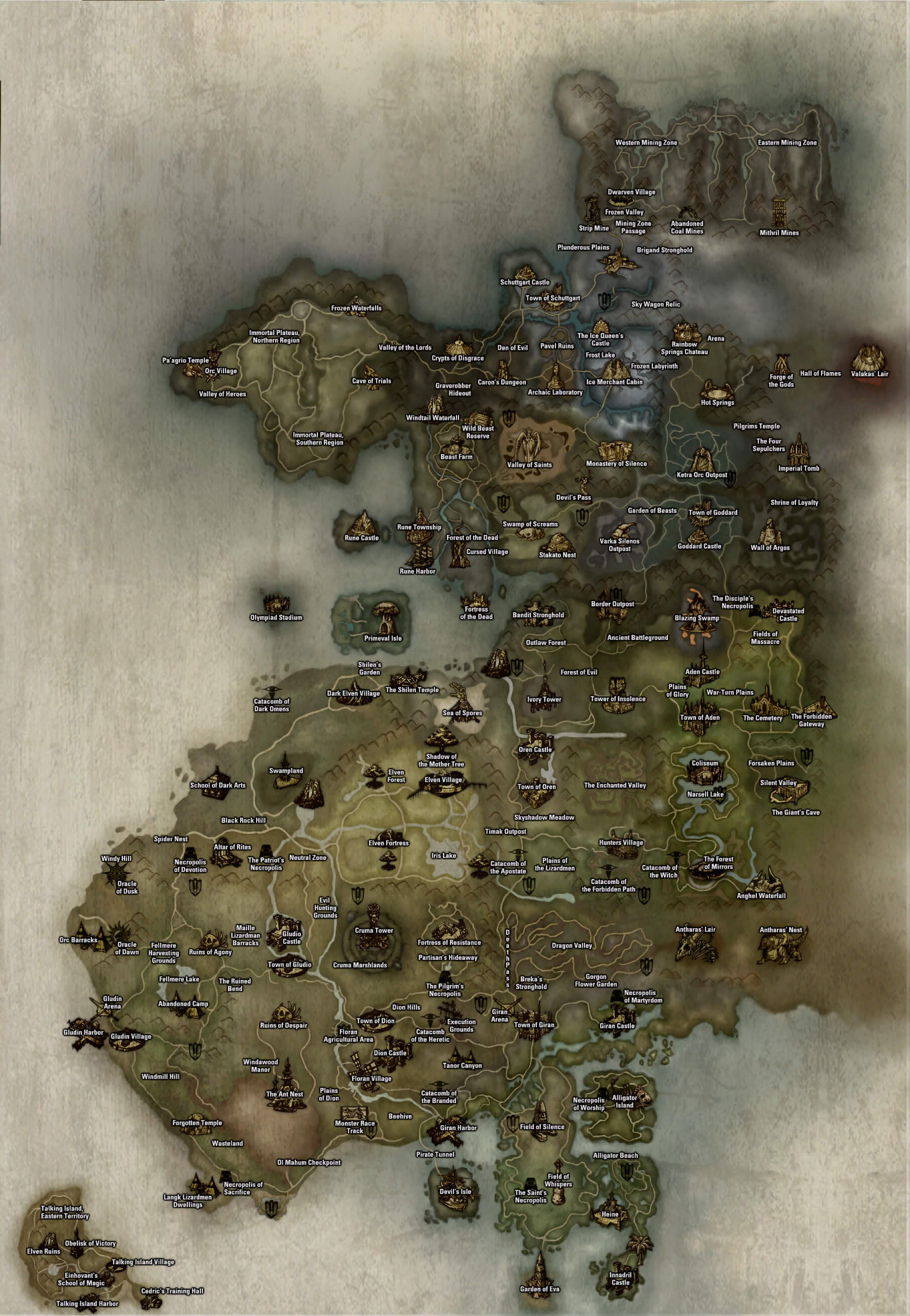Spawn map